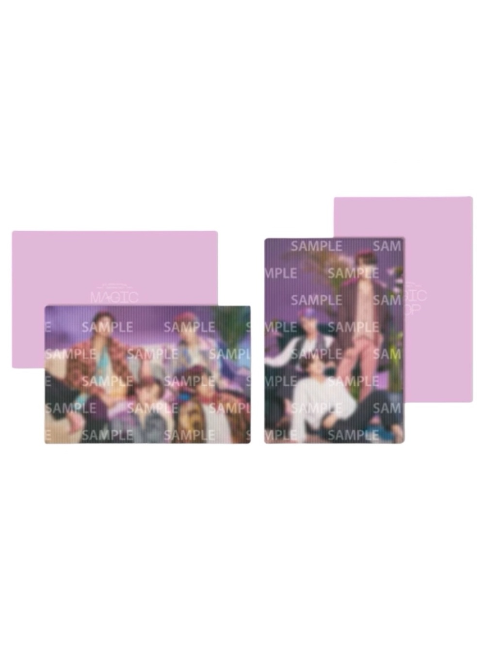 BTS JAPAN OFFICIAL FANMEETING VOL.5 2019 MAGIC SHOP LENTICULAR POSTCARD SET